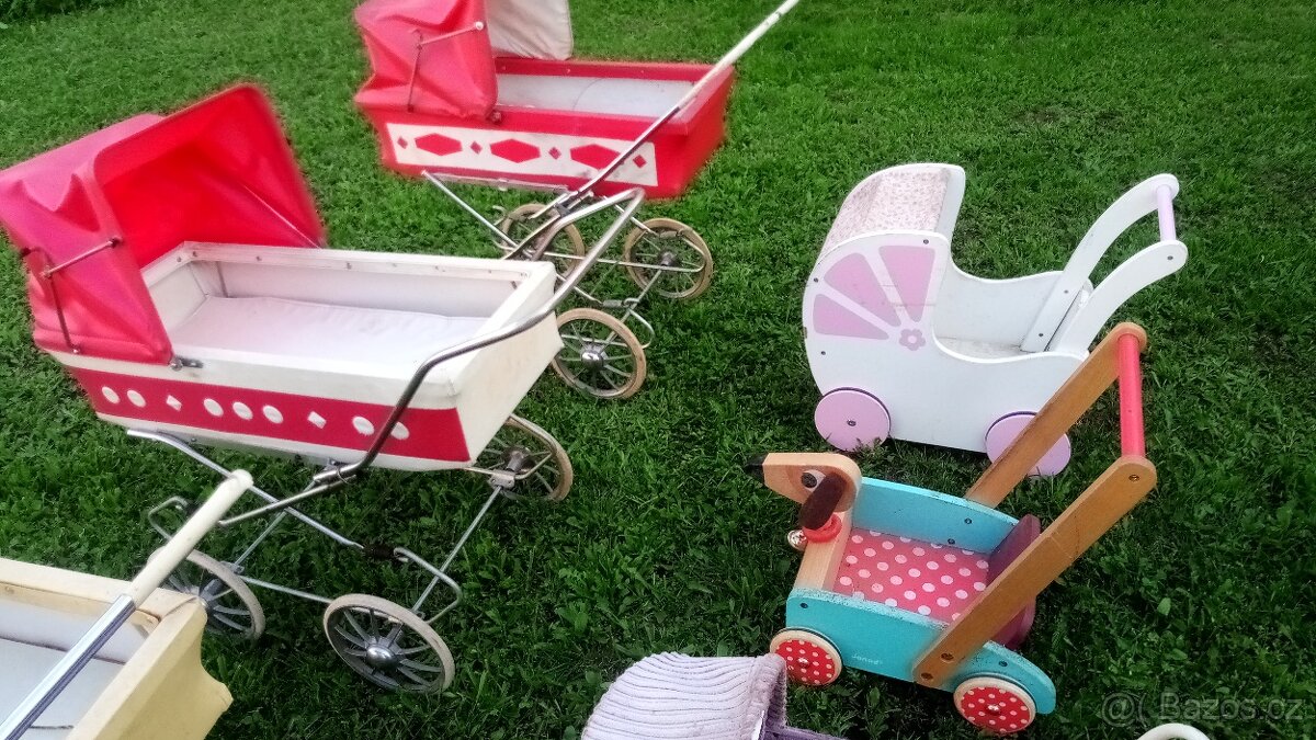 Staré dětské kočárky-retro - 14