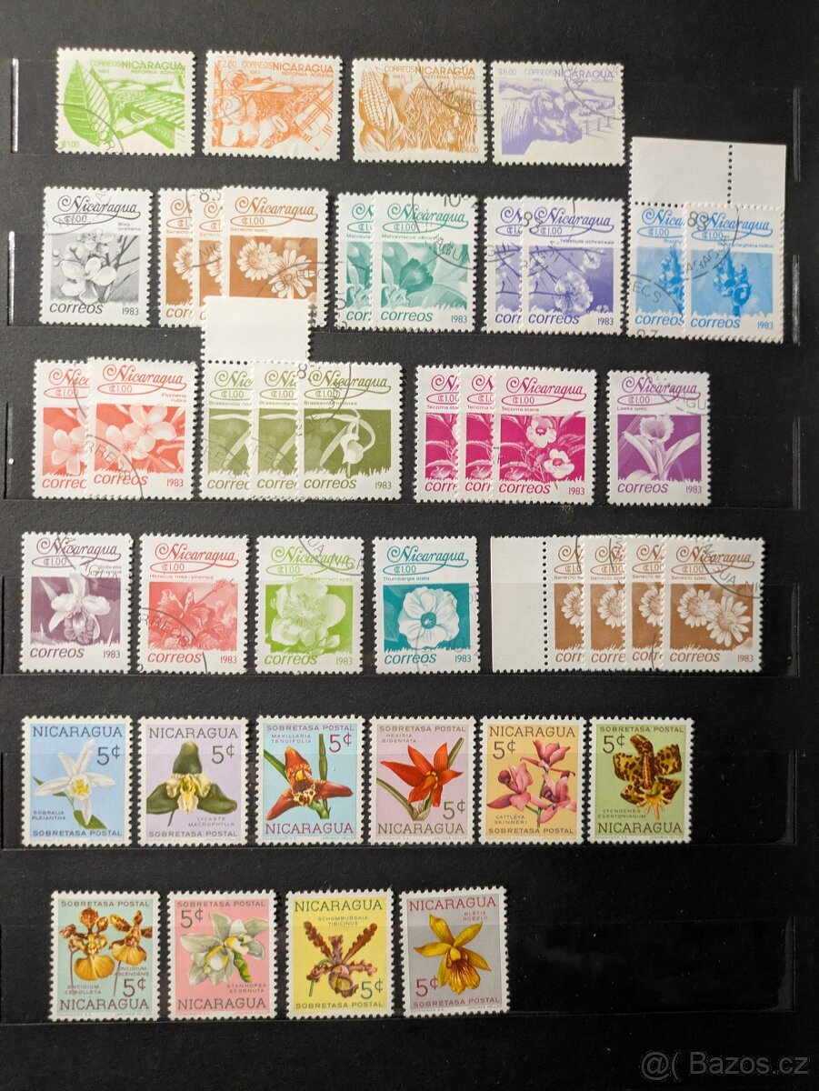 Album A4 známek Nikaragua, Ekvádor, Dominicana - 14