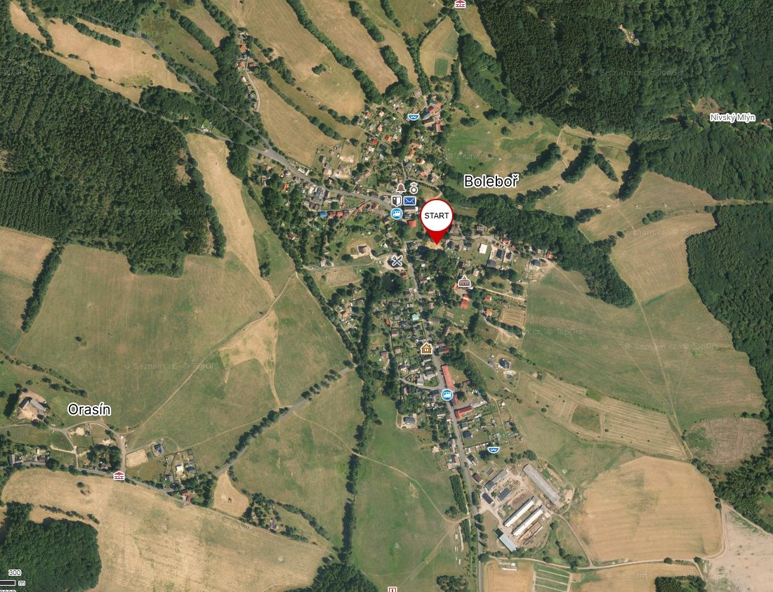 Prodej pozemků 1337 m2 - Boleboř - 14