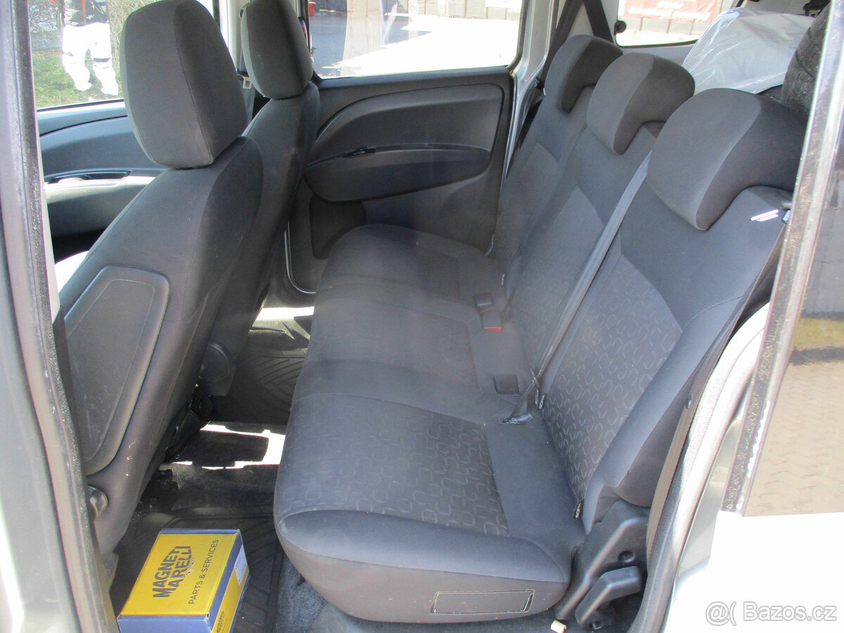 FIAT DOBLO 1,6MJTD 66kw 11/2011 7MÍST, BEZ KOROZE - 14