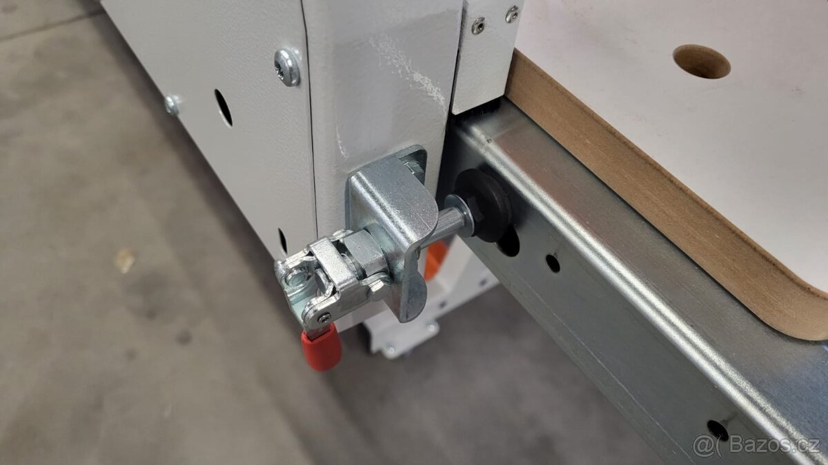 XXL truhlářský lis, pracovní stůl, srovnávač desek, horní fr - 14