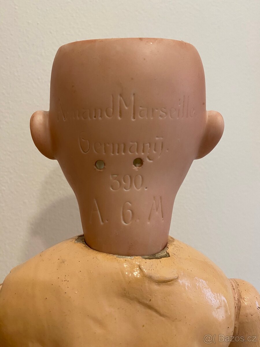 Starožitná německá panenka Armand Marseille - 14