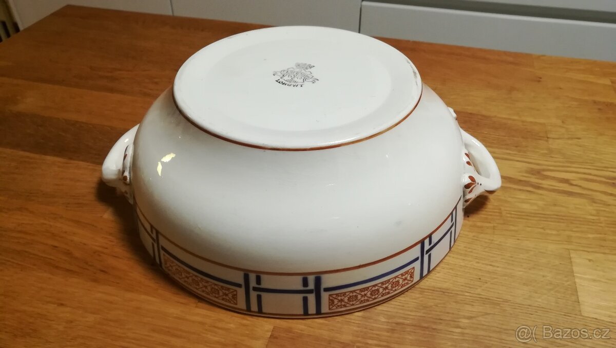 ART DECO KAMENINOVÁ SESTAVA LONGWY FRANCIE - 14