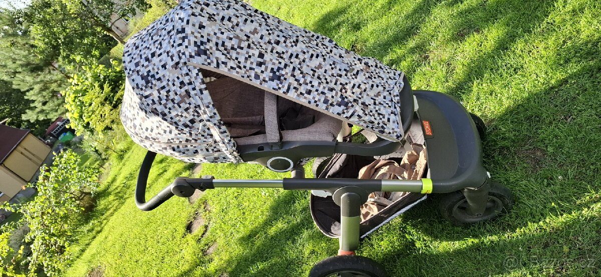 Kočárek Stokke Trailz včetně bohatého příslušenství - 14