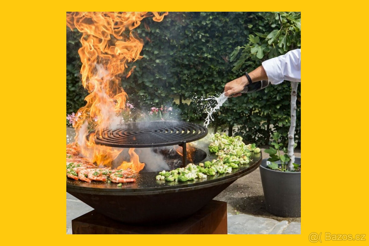 Velký gril - ohniště - 14