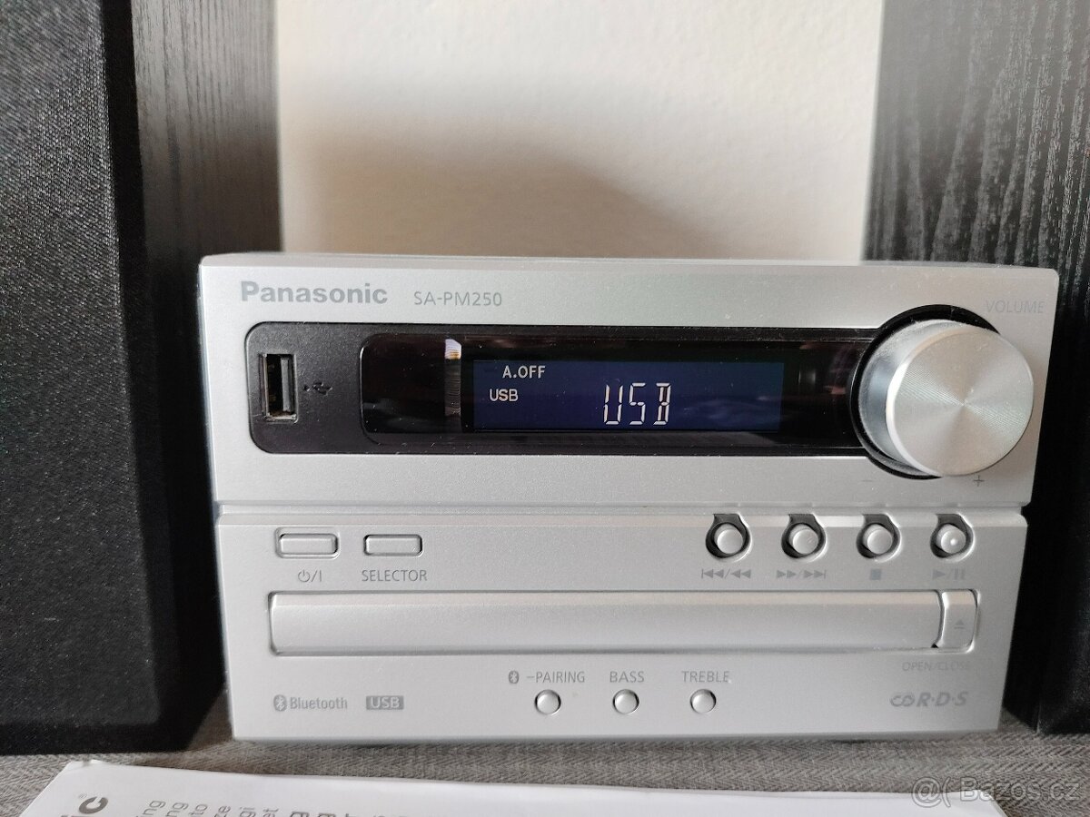 Hi-FI Microsystém Panasonic SC-PM250 reproduktory 20W – JAKO - 14
