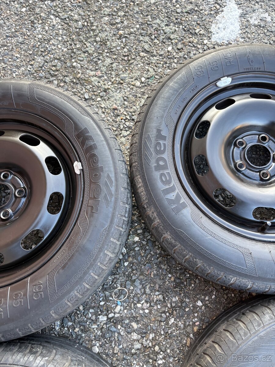 Plechové disky Škoda Vw 195/65r15 - 14