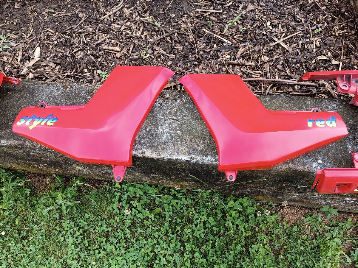 Jawa 350/640 sada plastů - 14