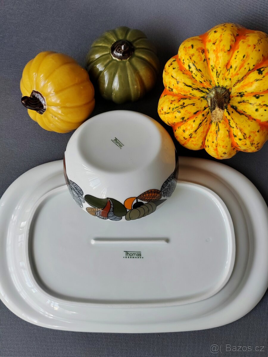 Nádherný podzimní porcelánový set od manufaktury Thomas - 14