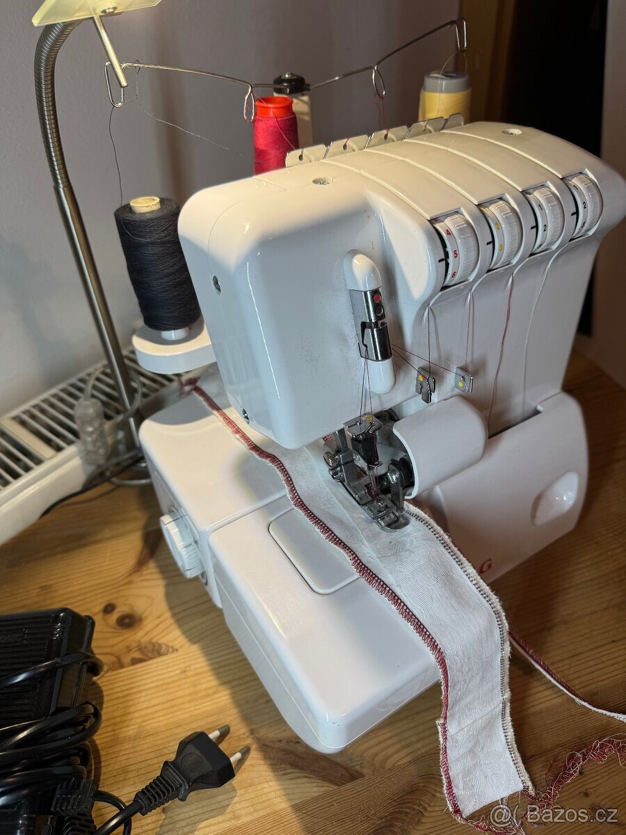 Overlock AEG 760 moderní - TOP stav - 14