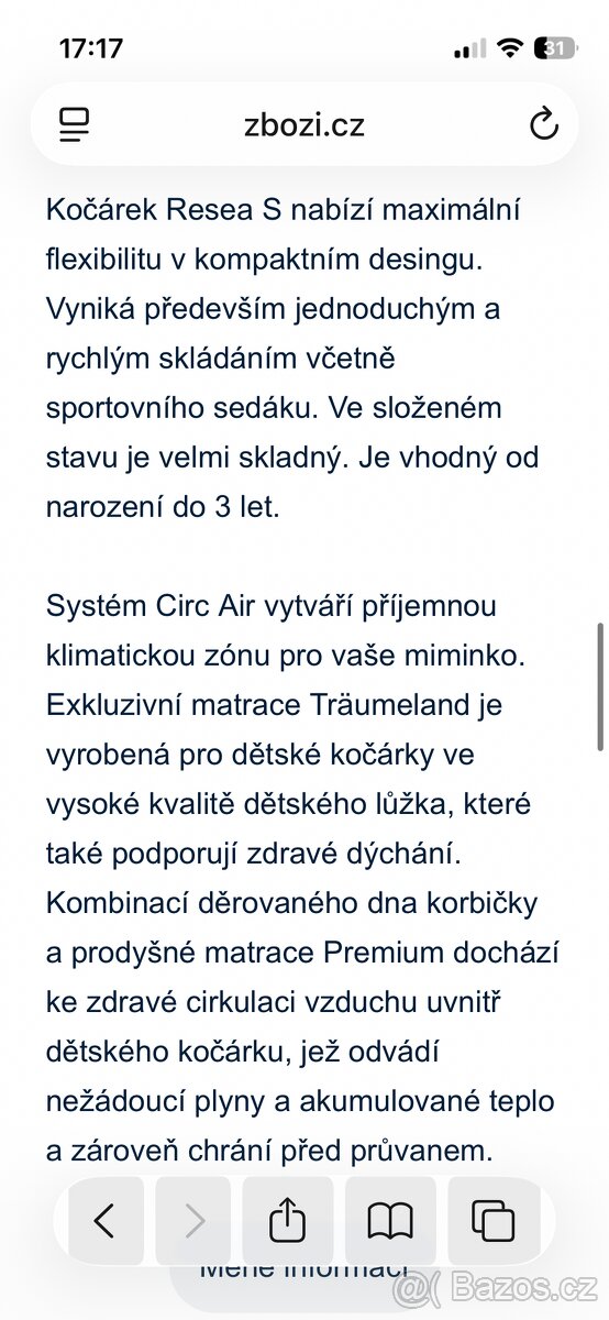 Kočárek moon resea s 2021 trojkombinace - 14