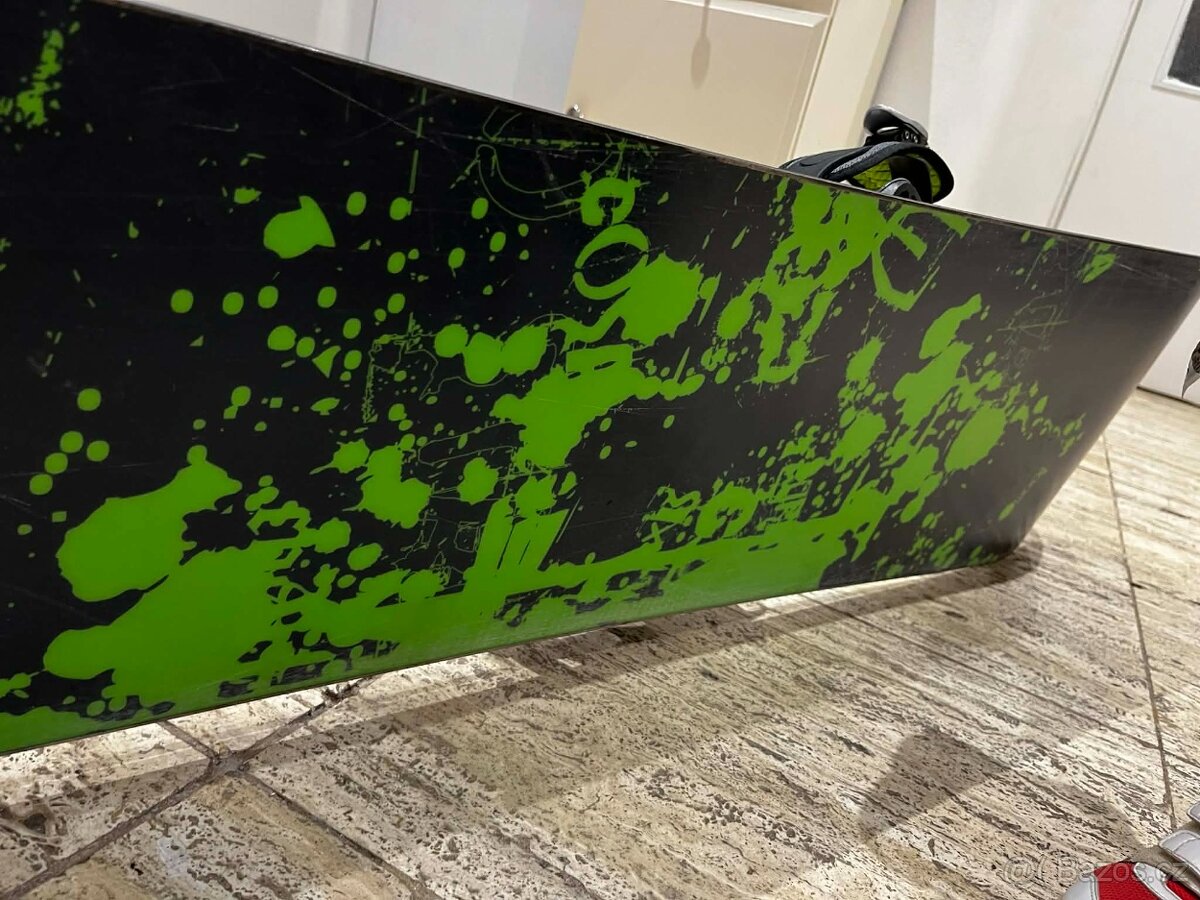 Snowboard Gravity 160 cm komplet - 14