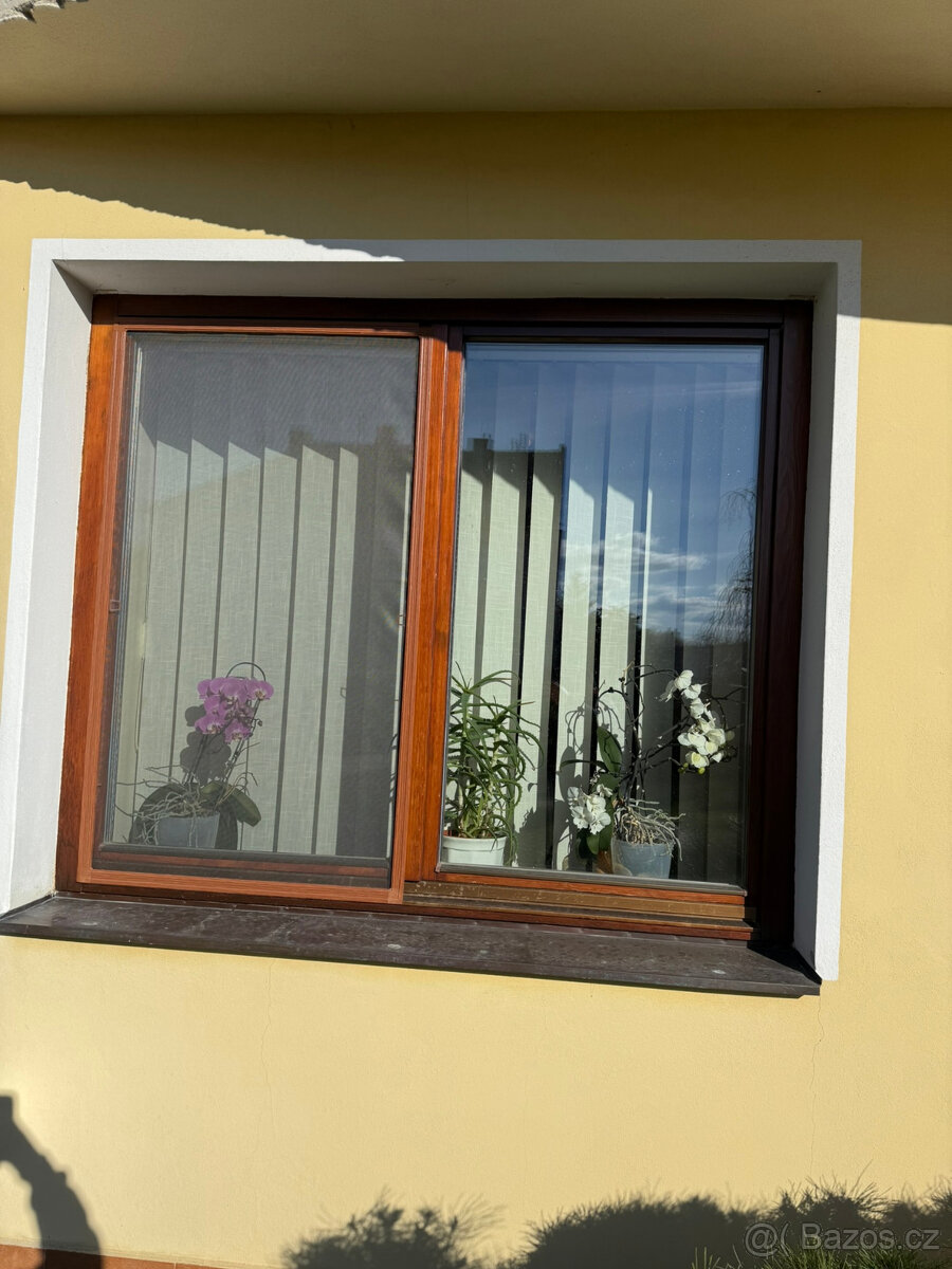 Dřevěná EURO okna s trojsklem - 14