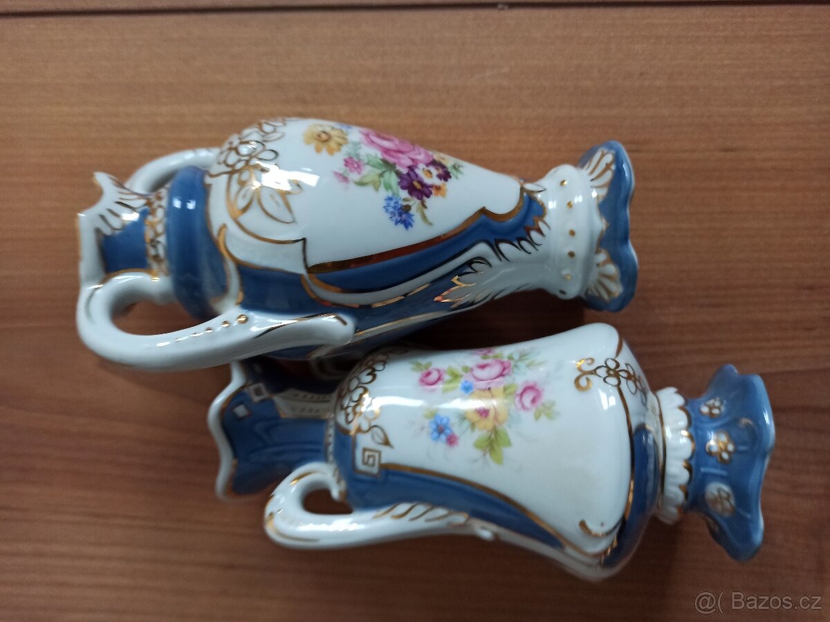 Vintage amfory/svícny Royal Dux Bohemia - 14