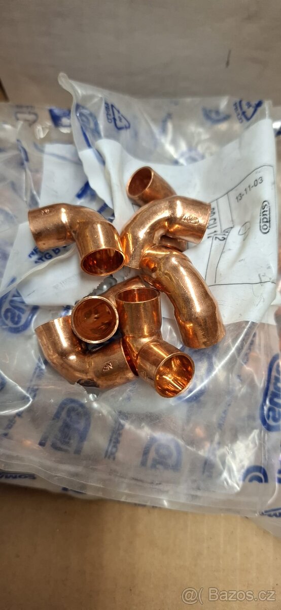 Topení,CU tvarovky D 12 - 14