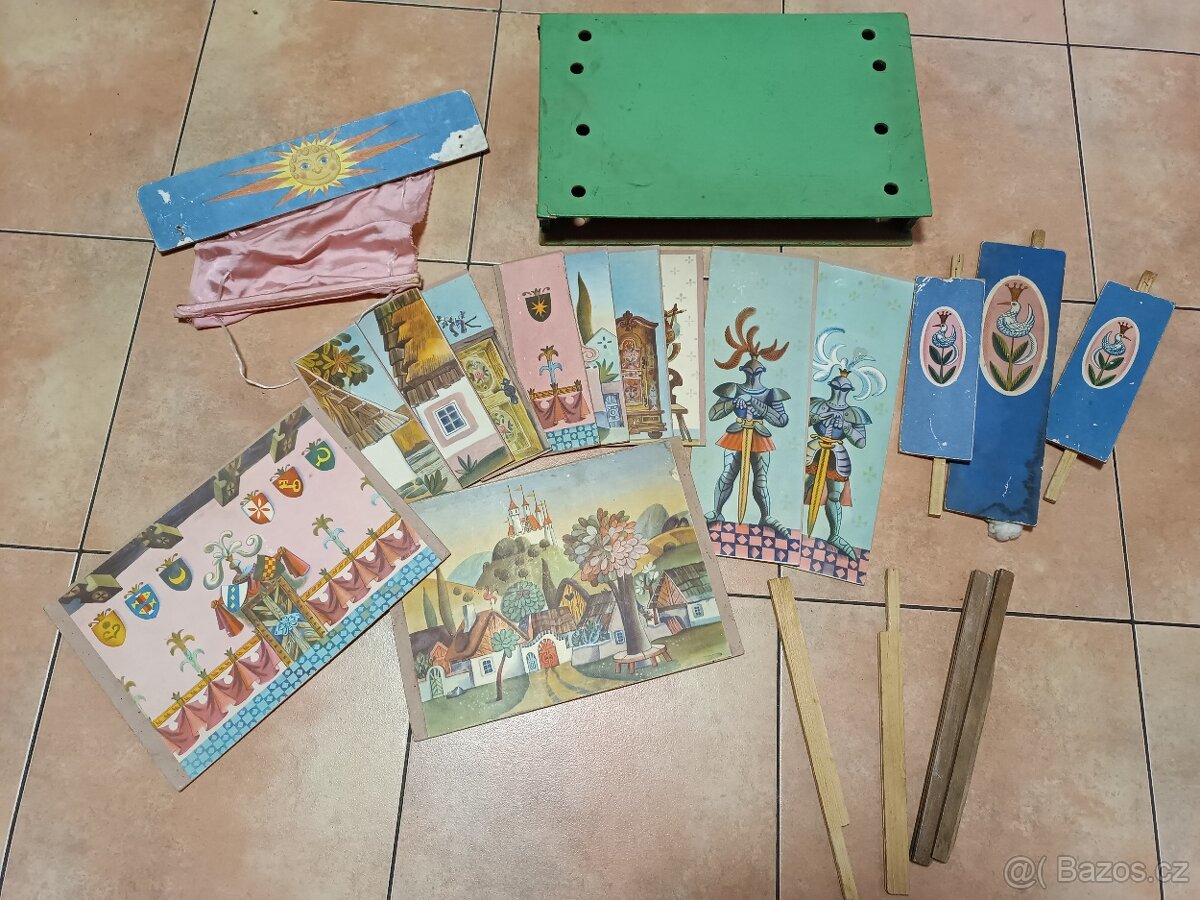 Retro loutková divadélka: malá a velká scéna - 14