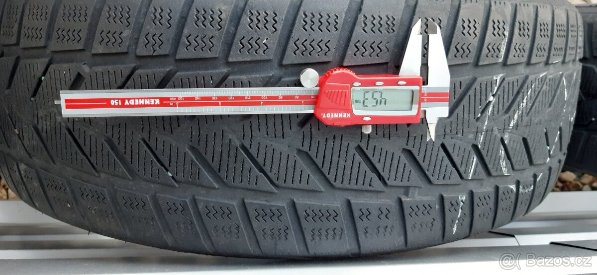 Alu sadu 5x112 r17 RC vw Tiguan zimní pneu - 14