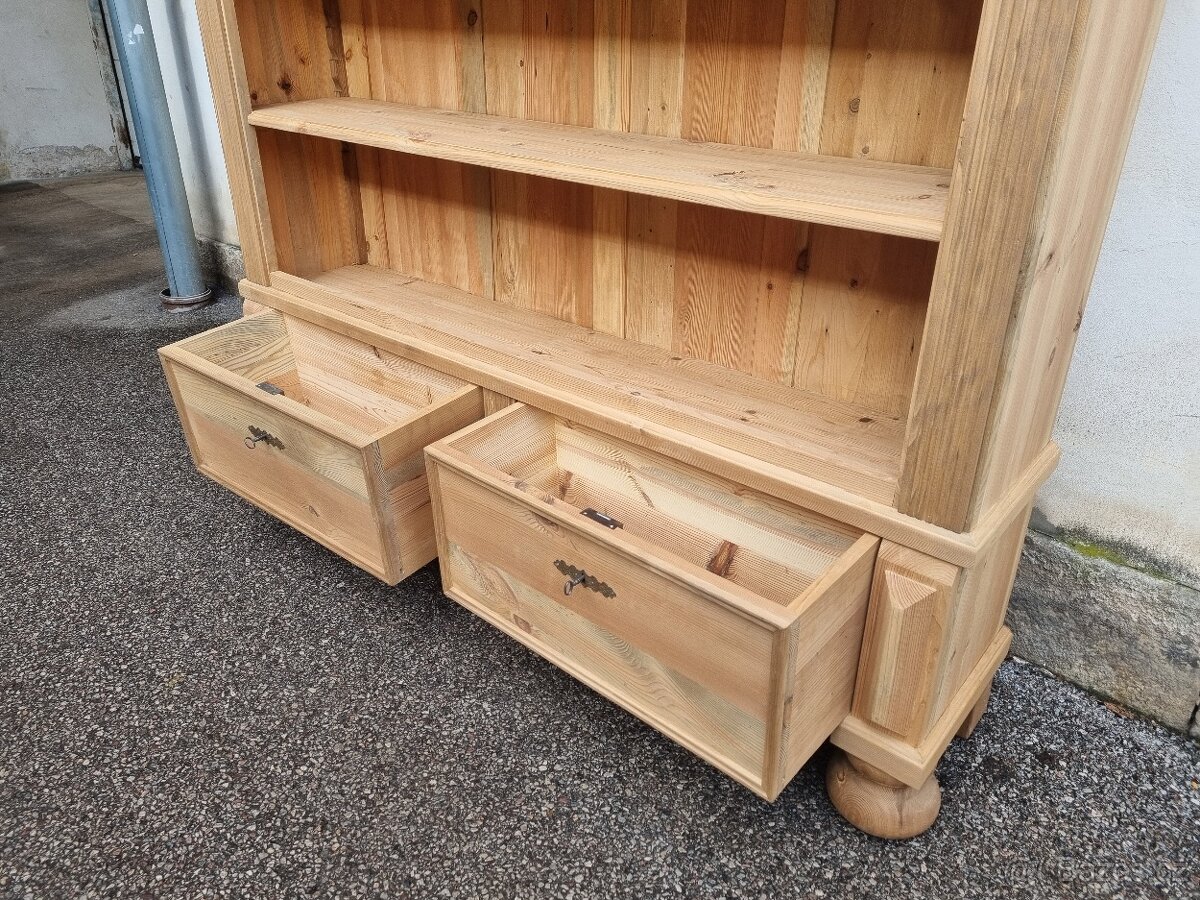 LUXUSNÍ VELKÁ KNIHOVNA-OBCHODNÍ REGÁL 270 cm - 14