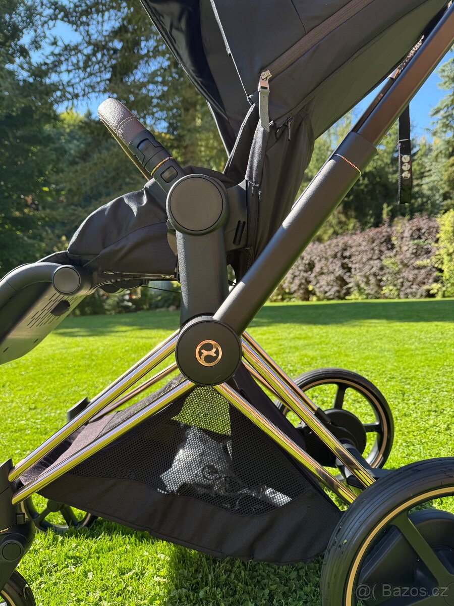 Cybex e-Priam Rose-Gold + Cybex taška - 14
