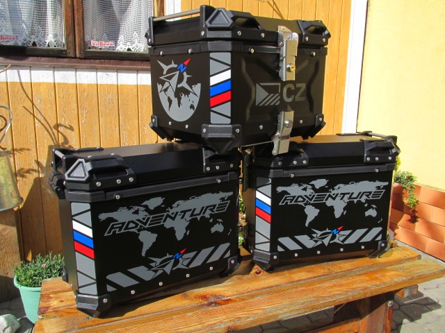 Samolepka polep na kufr, sada - reflex - 14