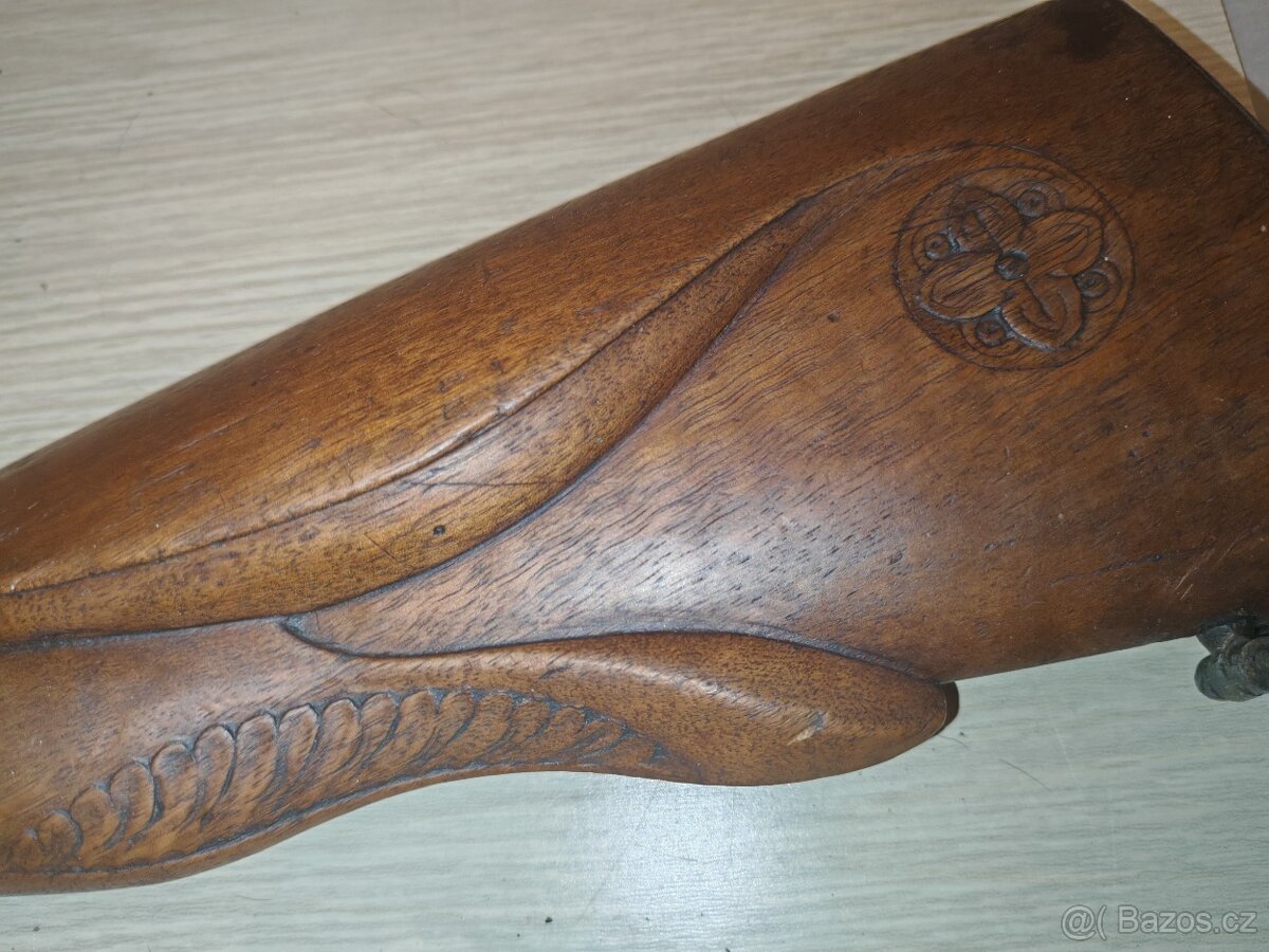 Starožitná perkusní brokovnice - TOP stav.. - 14