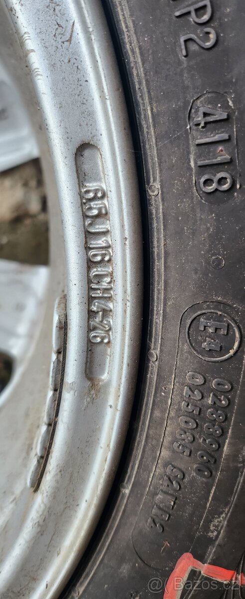 Alu Kola Ford 4x108 R16 Plzeňský kraj 3. 9. 2025 - 09:27 ( - 14