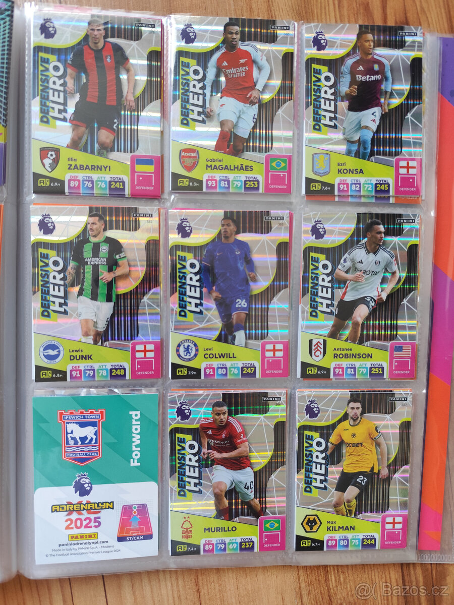 Fotbalové kartičky Adrenalyn Premier League 2025 - 14