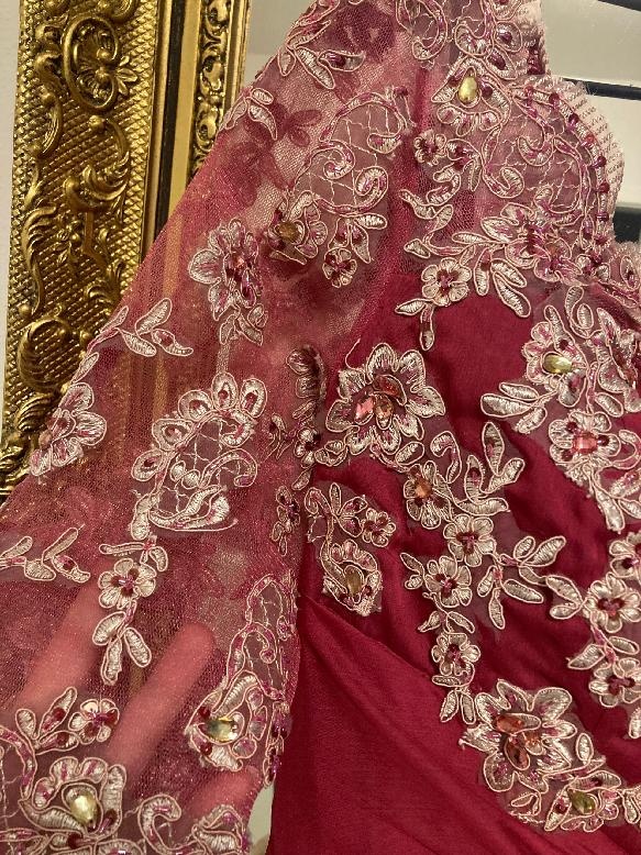 PLESOVÉ SPOLEČENSKÉ ŠATY ZN. KADARO - NOVÉ-VÝPRODEJ - 14