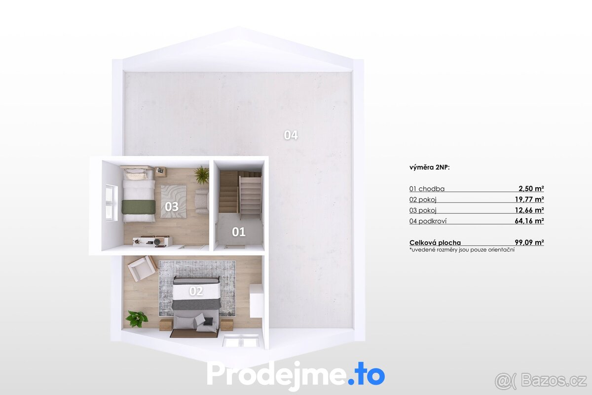 Prodej rodinného domu 5+1, 161 m2 - Šumná, ev.č. 100089 - 14