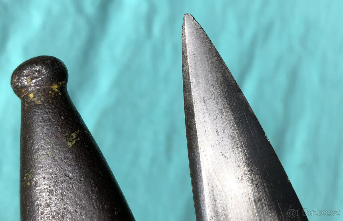 Německý bodák Mauser K98 – značený komplet (2. sv. válka) - 14