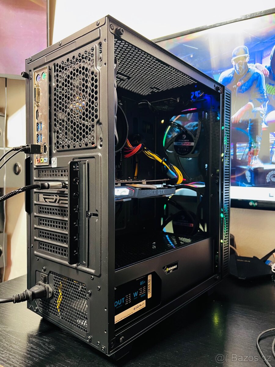 Herní Ryzen 5, 16GB DDR4,500 GB SSD a HDD, GTX 1650, Win 11 - 14