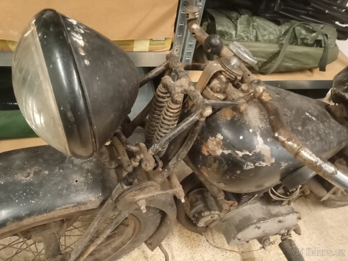 Předválečný motocykl Peugeot P107 350ccm, Doklady - 14