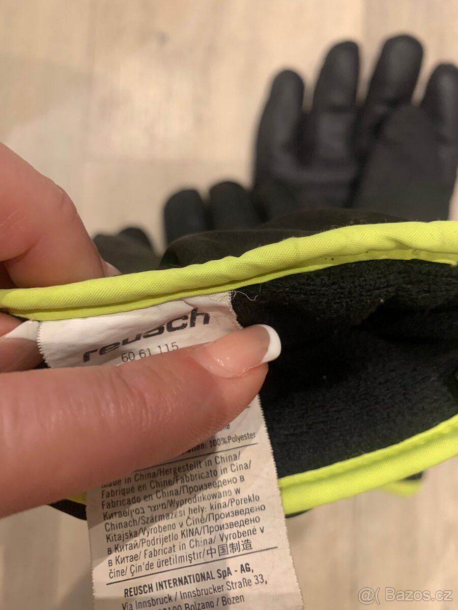 Chlapecké čepice, lyžařské rukavice Reusch - 14