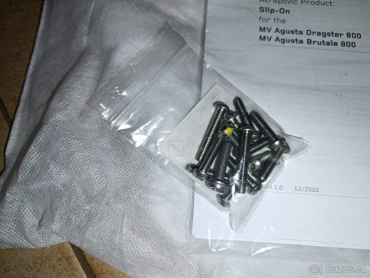 Mv agusta racing kit akrapovic EVO - 14