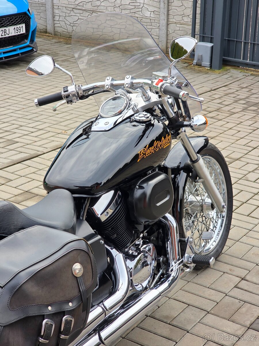 Honda VT 750DC Black Widow, původ ČR, opěrka, brašny, plexi - 14