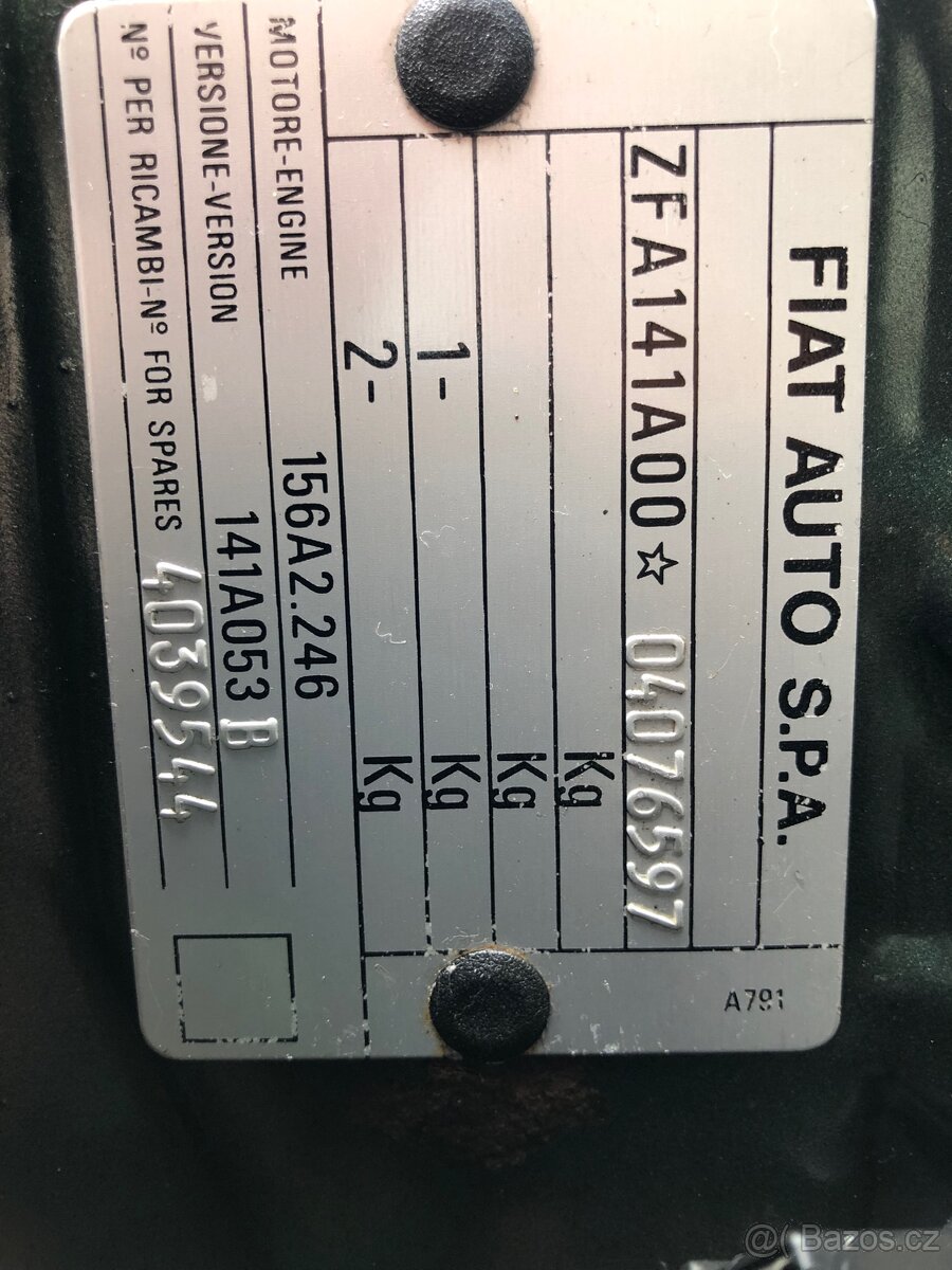 FIAT PANDA 4x4 r.v. 1987 Sisley edice - 14