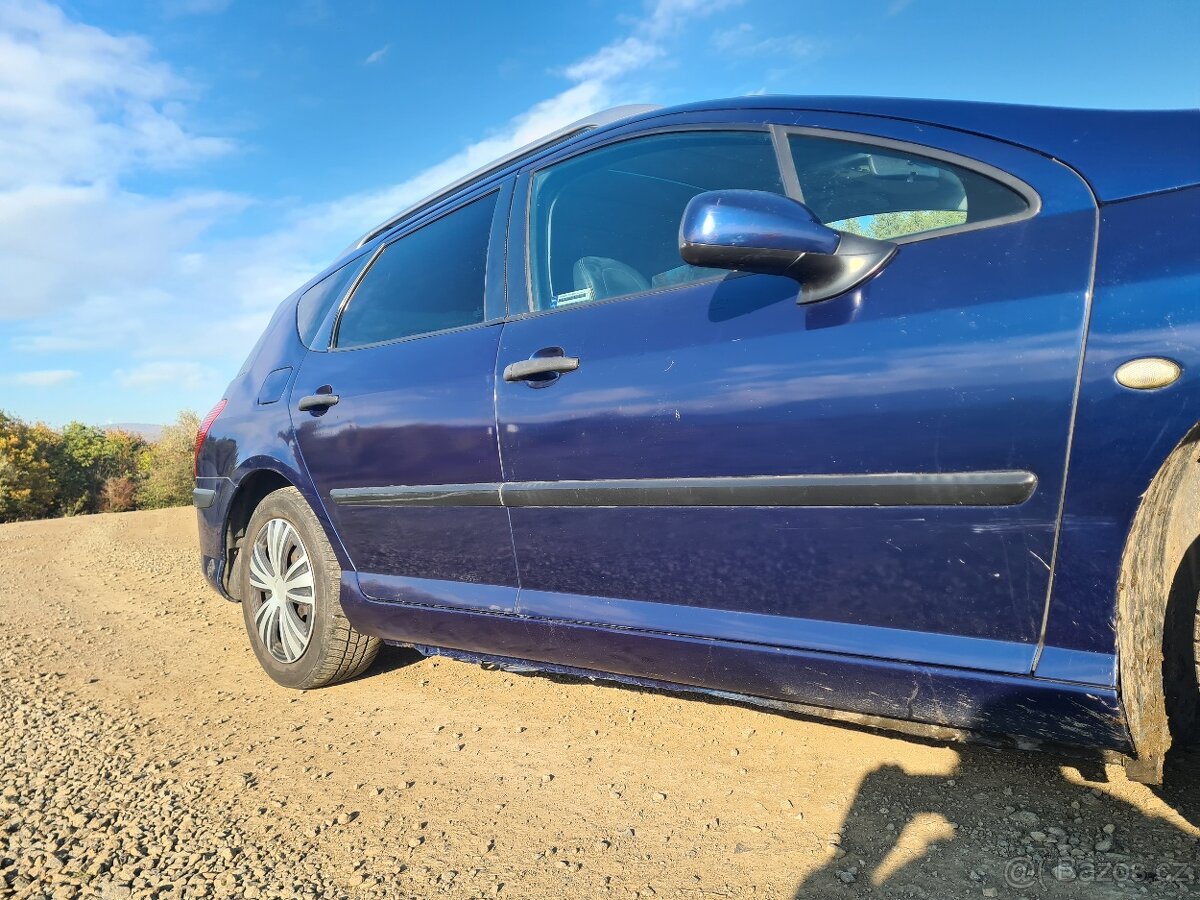 Peugeot 407 SW LPG 2.0 100kw,,bez koroze,Polokůže - 14