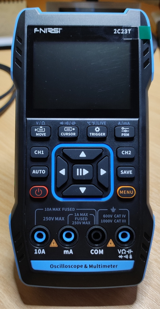 Osciloskop/multimetr/generátor FNIRSI 2C23T NOVÝ - 14