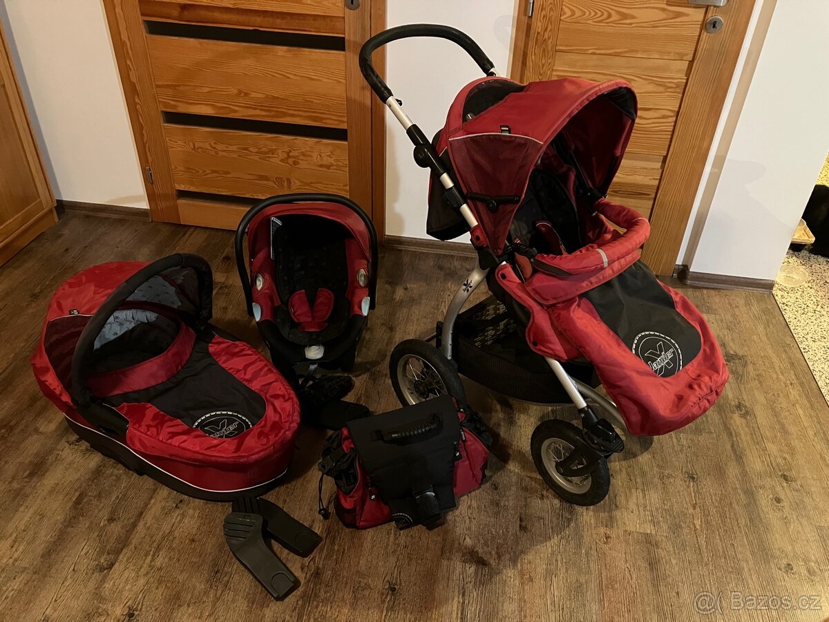 Kočárek X-LANDER, trojkombinace, kompletní - 14