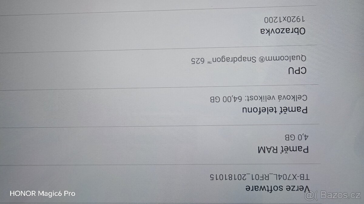 Tablet LENOVO TAB 4 10 PLUS - 14