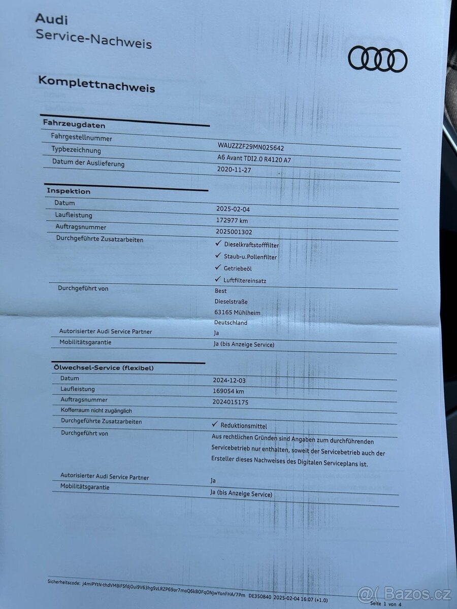 Audi A6, 2.0 TDi 120 KW - 14