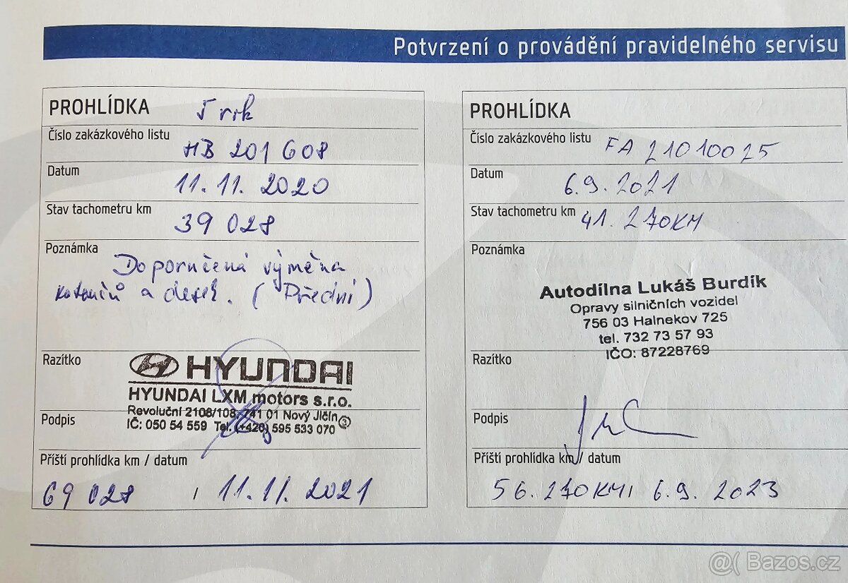 HYUNDAI I30 COMBI 1.6 CRDI 2016 81 kW 95 000 KM NÁJEZD - 14