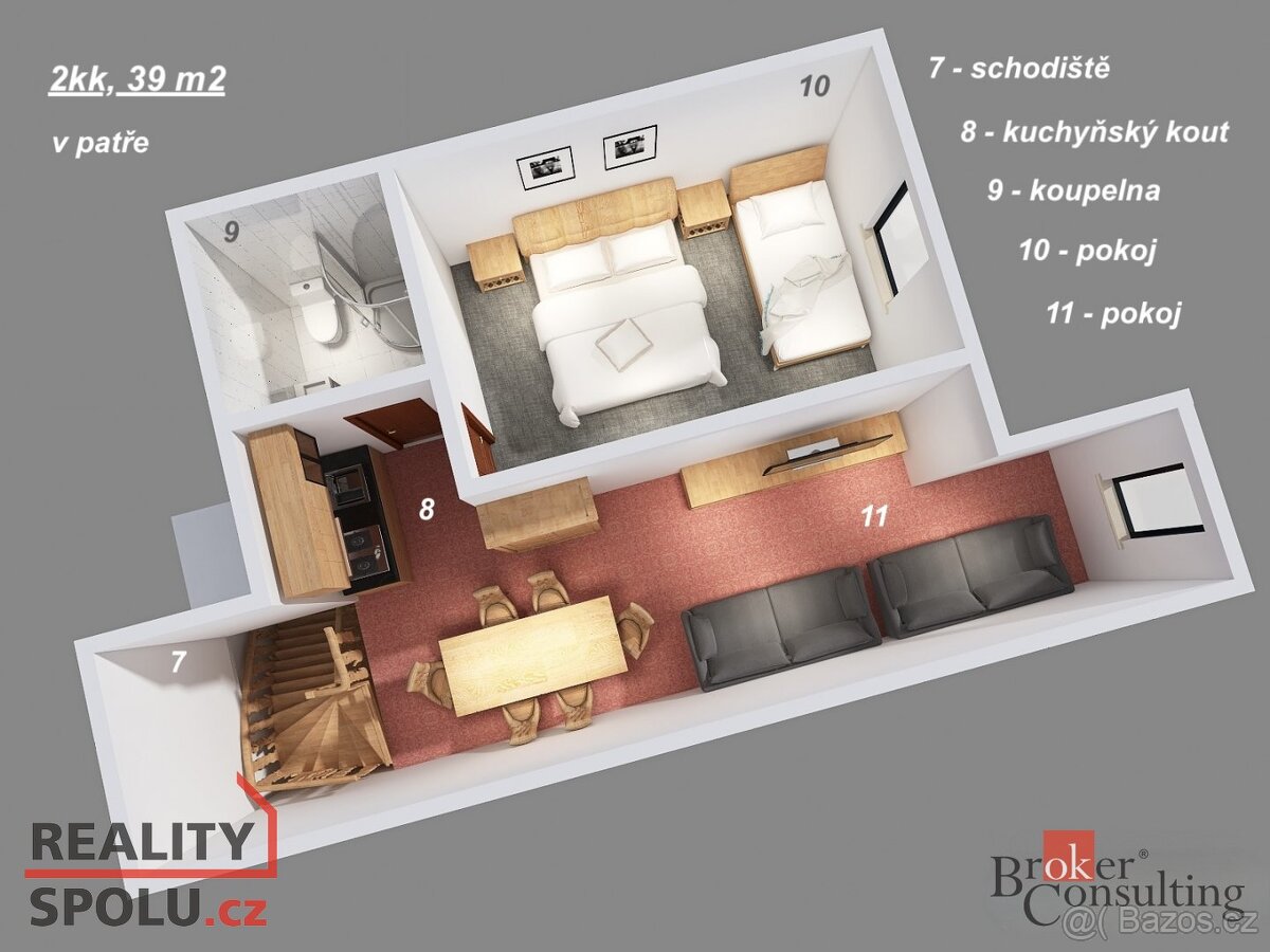 Prodej, byty/3+kk, 85 m2, Horní Rokytnice 656, 51245 Rokytni - 14