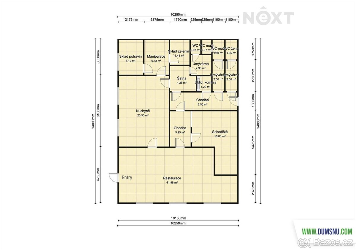 Pronájem komerční Ubytování, 250㎡ - 14