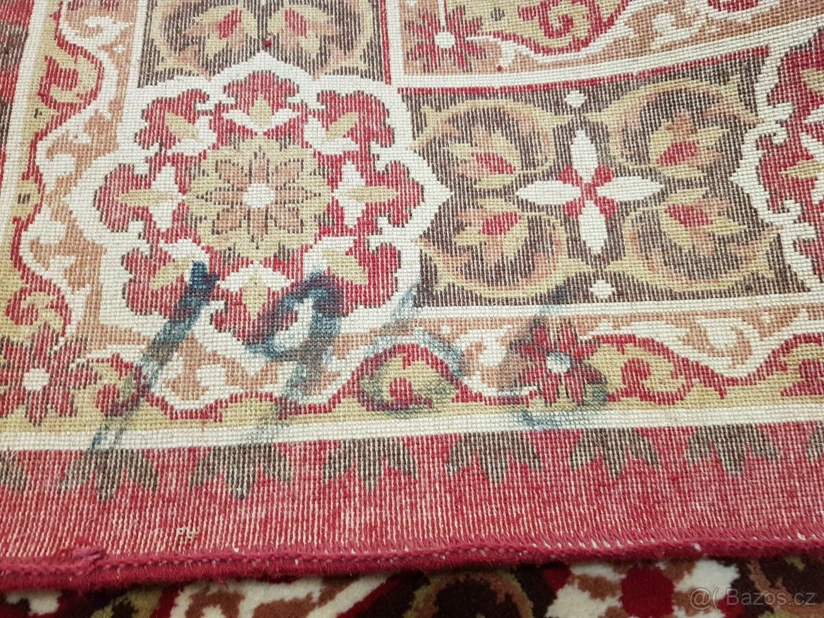 starý mongolský koberec 1966, jemně tkaný 300x200 - 14