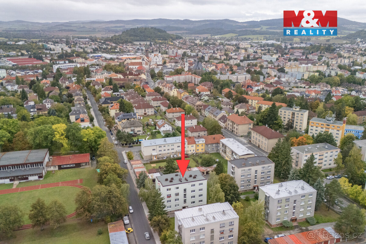 Prodej bytu 3+1, 68 m², Klatovy, ul. Studentská - 14