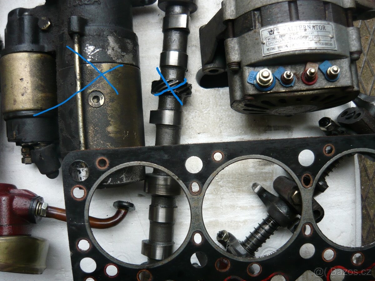 ČÍNSKÝ MOTOR LAIDONG - 3 válec - 14