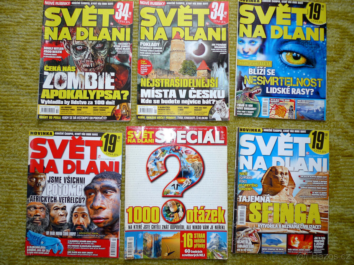 Tajemné knihy a čas. Enigma, Svět na dlani, Legalizace - 14