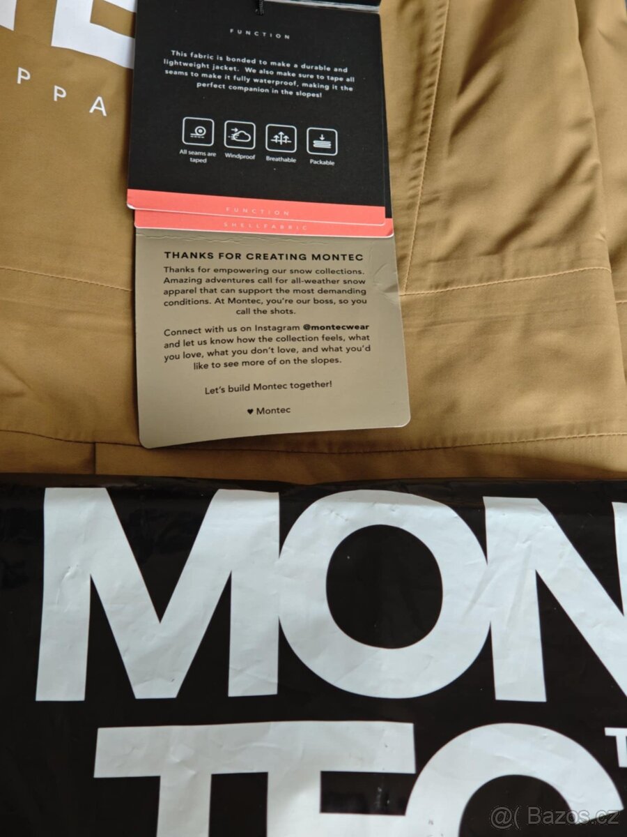 MONTEC FENIX 3L BIB pants freeride lyžařské kalhoty, nové - 14