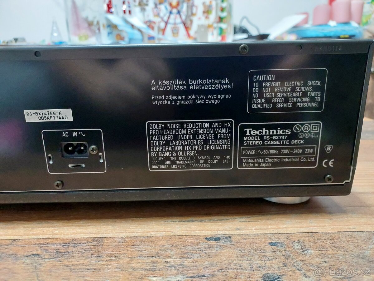 Technics RS-BX 747(predane) - 14